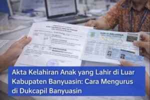 Pengurusan akta kelahiran anak yang lahir di luar daerah melalui Dukcapil Kabupaten Banyuasin