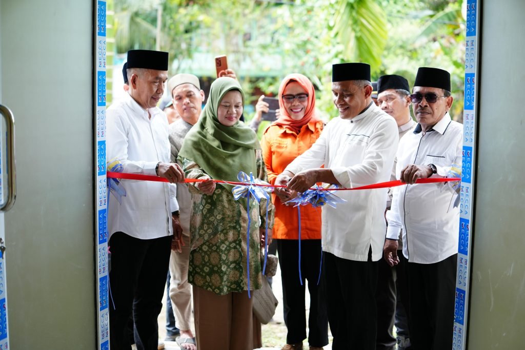 Peresmian Masjid Jamiul Khoirot di Desa Rantau Bayur, Kabupaten Banyuasin