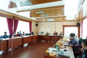 Rapat finalisasi Perbup TPP ASN 2026 dipimpin Sekda Banyuasin di Pangkalan Balai
