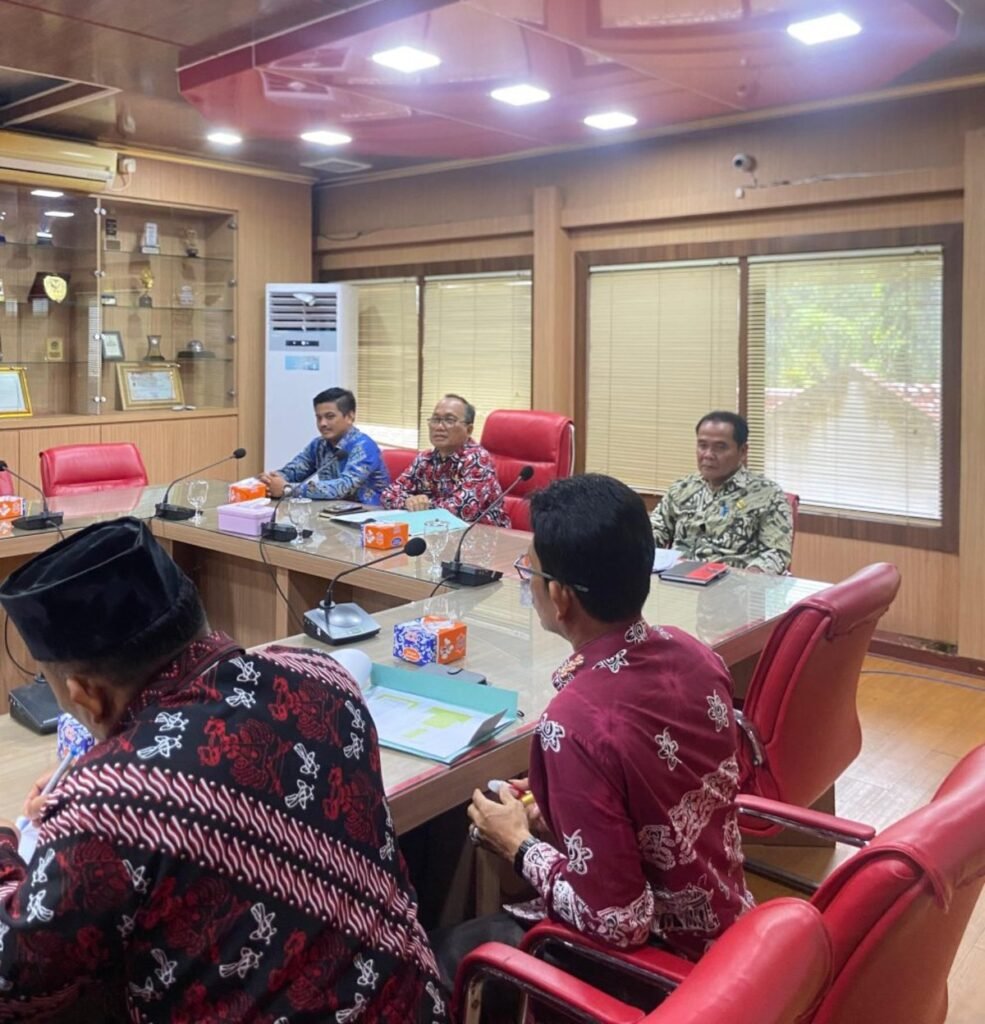Rapat koordinasi persiapan pemilihan kepala desa antar waktu (PAW) di 4 desa Kabupaten Banyuasin.