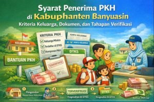 Ilustrasi keluarga mengurus persyaratan Program Keluarga Harapan (PKH) di Kabupaten Banyuasin melalui pendamping sosial