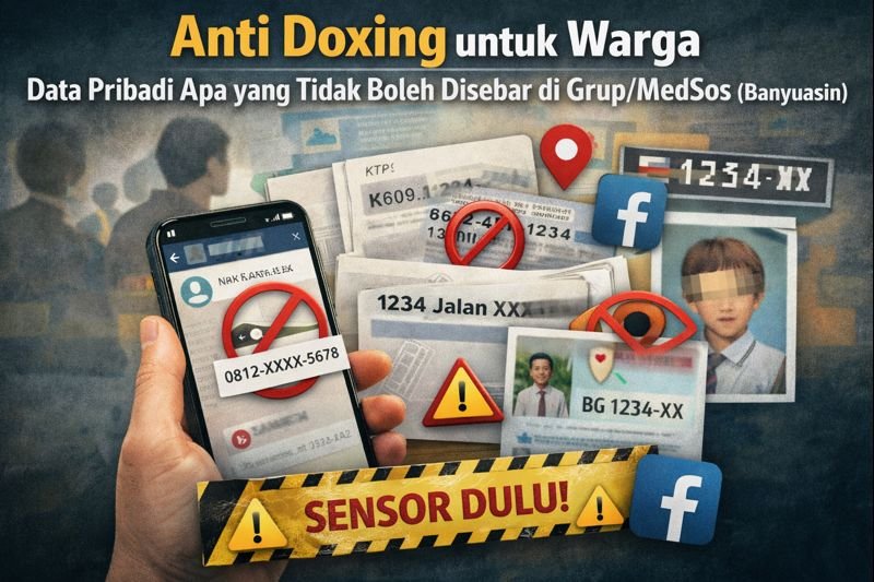 Ilustrasi SOP admin grup warga Banyuasin: moderasi, aturan, dan langkah menangani postingan viral agar grup tetap kondusif