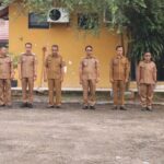 Lurah Kayuara Kuning Pimpin Apel Gabungan di Kantor Camat Banyuasin III (9/2/2026)