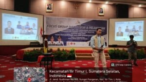 Suasana forum diskusi (FGD) membahas solusi polemik jalan angkutan batubara di Sumatera Selatan, diikuti perwakilan Dishub Banyuasin