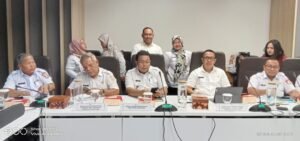 Suasana rapat koordinasi Program Pesisir Berdaya Sumatera Selatan yang dihadiri perwakilan Dishub Banyuasin.