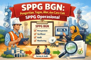 Ilustrasi SPPG BGN: alur verifikasi, audit, monitoring, dan cara cek status operasional