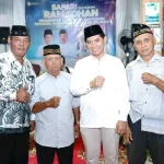 Safari Ramadhan di Sukajadi Talang Kelapa, Pemprov Sumsel Salurkan Bantuan untuk Marbot, Yatim, dan Disabilitas